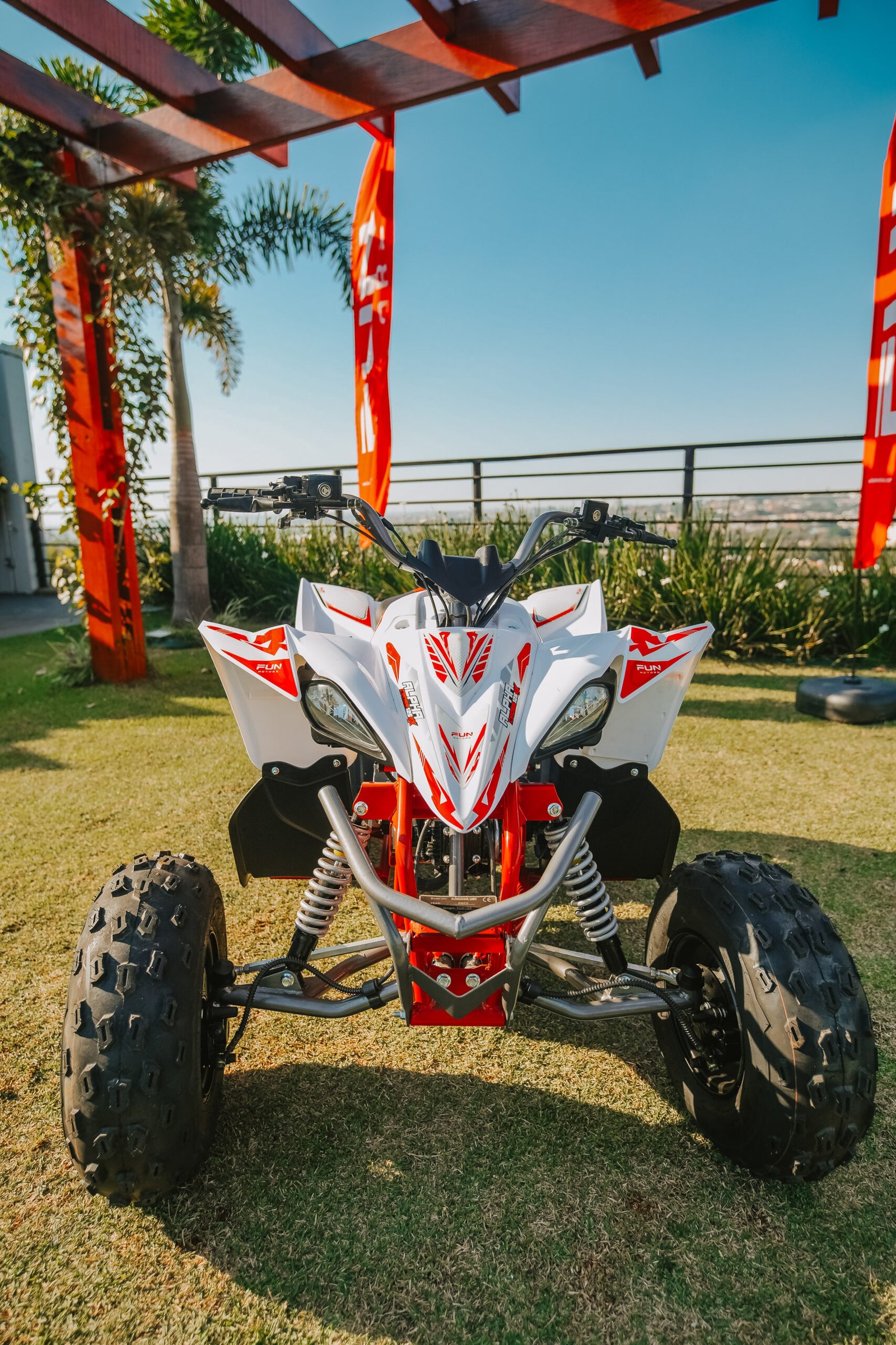 bentl トランスファー ビンディング 赤/白 M ALPHA CROSS 125 - Tideras